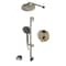 Alfi Brand Brushed Nickel Round Style 2 Way Thermostatic Shower Set AB2545-BN - alternate 4
